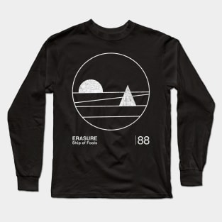 Ship of Fools / Minimalist Graphic Artwork Design Long Sleeve T-Shirt